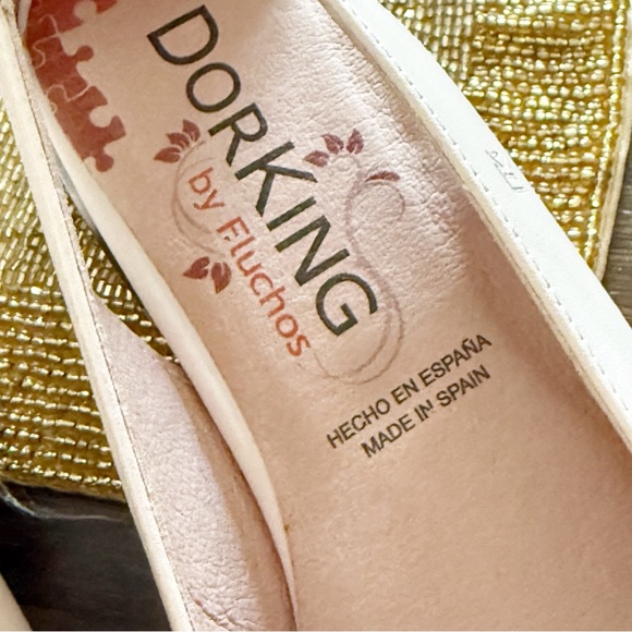 Dorking  by Fluchos New Nude Flats size 38 - Picture 3 of 8